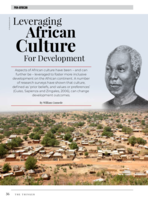 Leveraging African culture for development