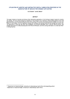 Utilisation of additive and subtractive digital fabrication processes in the manufacture of moulds for ceramic slip-casting