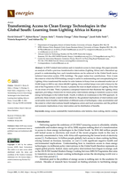 Transforming access to clean energy technologies in the Global South : learning from lighting Africa in Kenya