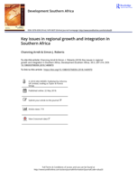 Key issues in regional growth and integration in Southern Africa