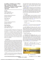 Feasibility and effectiveness of heat pipe cooling in end milling operations : thermal, structural static, and dynamic analyses : a new approach
