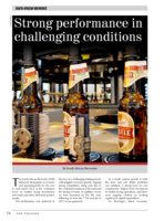 Strong performance in challenging conditions