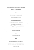 The impact of changes on Eskom's middle management