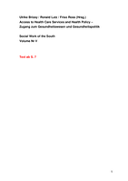 Social Work in Primary Health Care in South Africa