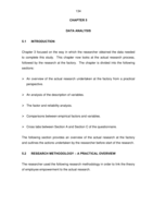 A system of empowerment indicators for a corporate work environment