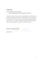 Bestuursopleiding vir skolesport in Gauteng