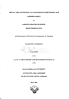 The tax implications of tax concessions, compromises and assessed losses