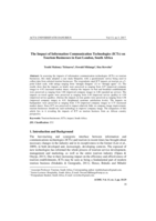 The impact of information communication technologies (ICTs) on tourism businesses in East London, South Africa