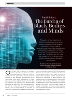 Racist science : the burden of black bodies and minds