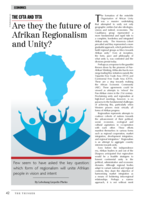 The CFTA and TFTA : are they the future of Afrikan regionalism and unity?
