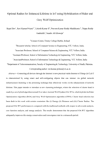 Optimal fradius for enhanced lifetime in IoT using hybridization of rider and grey wolf optimization