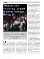 Fixation with re-writing the past will blur foresight for the DA