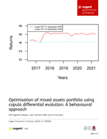 Optimisation of mixed assets portfolio using copula differential evolution : a behavioural approach