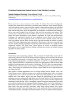 Predicting engineering student success using machine learning