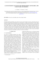 A land suitability analysis of the Vhembe district, South Africa, the case of maize and sorghum
