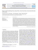 Fluid-to-fluid modelling of two-phase flow critical heat flux in horizontal helically coiled tubes