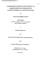 Onderwysbestuurseise in die hantering van arbeidsverhoudinge-probleme met algemene werkers aan tegniese kolleges