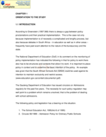 The Gauteng Department of Education's admission policy: implementation challenge for school management teams