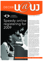 U @ UJ (Staff Newsletter) December 2008