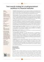 Total rewards strategy for a multi-generational workforce in a financial institution
