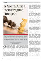 Is South Africa facing regime change?