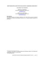 Rapid tooling application for the evaluation of a greensand casting defect