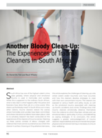 Another Bloody Clean-Up: The Experiences of Trauma Cleaners in South Africa