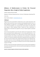 Influence of reinforcements in friction stir processed magnesium alloys : insight in medical applications
