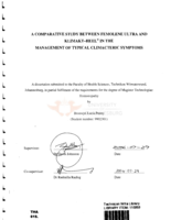 A comparative study between femolene ultra and klimakt-heel in the management of typical climacteric symptoms