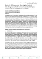 Value Management as a tool for delivering sustainable rail projects