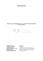 Operational requirements as a fair reason for dismissal in South Africa