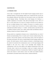 Second language lecturers' madiation of learning at the University of Johannesburg.