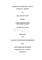 Die gebruik van meetkunde-modelle in wiskunde-onderrig.