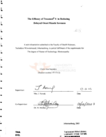 The efficacy of Traumeel® S in reducing delayed onset muscle soreness