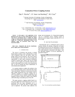 Contactless power coupling system