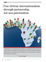 Pan-African internationalism through partnership, not neo-paternalism