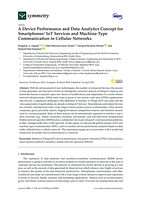 A device performance and data analytics concept for smartphones’ IoT services and machine-type communication in cellular networks