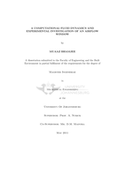 A computational fluid dynamics and experimental investigation of an airflow window
