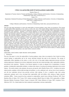 A three-way partnership model of tourism graduate employability
