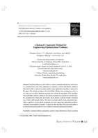 A relaxed constraint method for engineering optimization problems