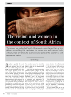 The vision and women in the context of South Africa