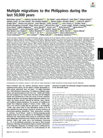 Multiple migrations to the Philippines during the last 50,000 years