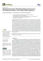 Building information modelling diffusion research in developing countries : a user Meta-Model approach