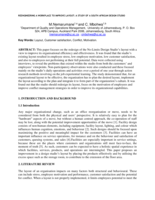 Reengineering a workplace to improve layout : a study of a South African design studio