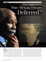 What happens to a Pan-African dream deferred?