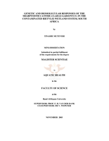 Genetic and biomolecular responses of the sharptooth catfish (Clarias gariepinus) in the contaminated Rietvlei wetland system, South Africa