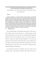 No one-size-fits-all organizational solution : learning from rapid rail developments in Ethiopia and South Africa