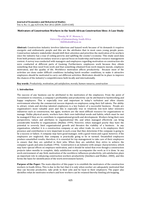 Motivators of construction workers in the South African construction sites : a case study