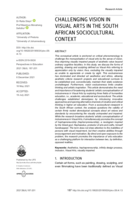 Challenging vision in visual arts in the South African sociocultural context