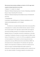 Microstructural characterization and sliding wear behavior of Cu/TiC copper matrix composites developed using friction stir processing
